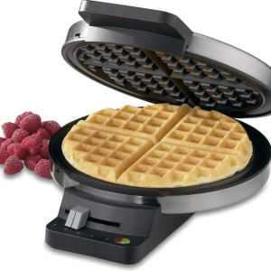 Cuisinart WMR-CA Round Classic Waffle Maker With Five Settings,Brushed