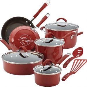 Cucina Nonstick Cookware Pots and Pans Set, 12 Piece