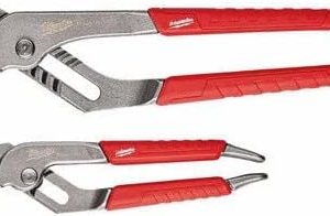 For Milwaukee 48-22-6330 6″ & 10″ Ream and Punch Straight Jaw Pliers Set